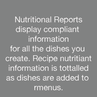 Nutritional Reporting