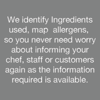 Allergen Reporting